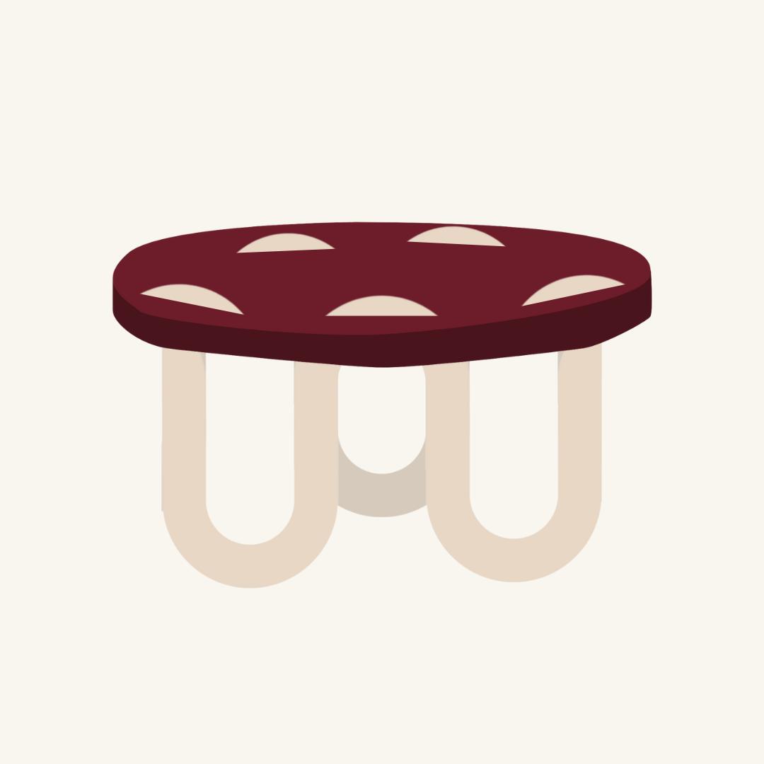 WIGGLY table // mix & match