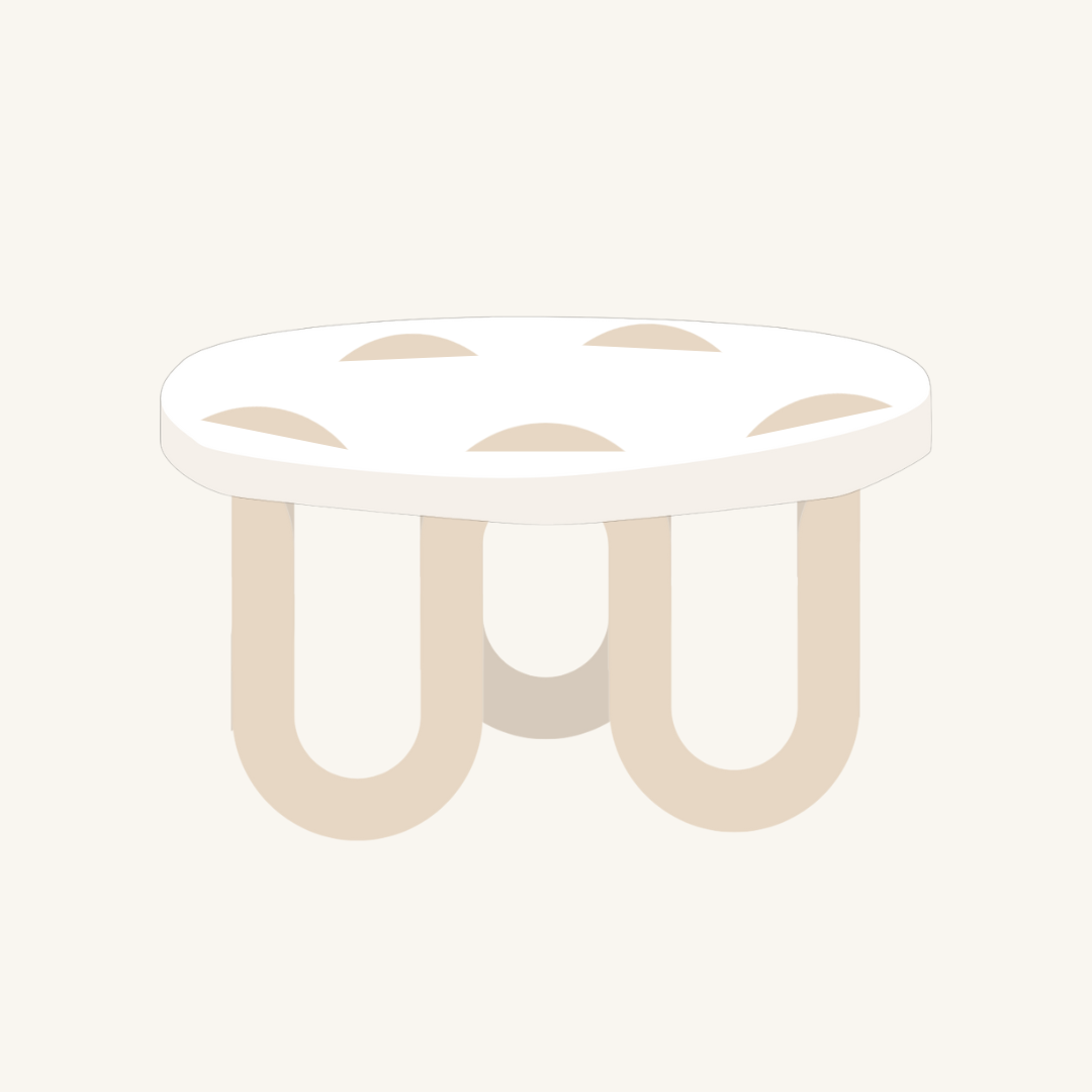 WIGGLY table // mix & match