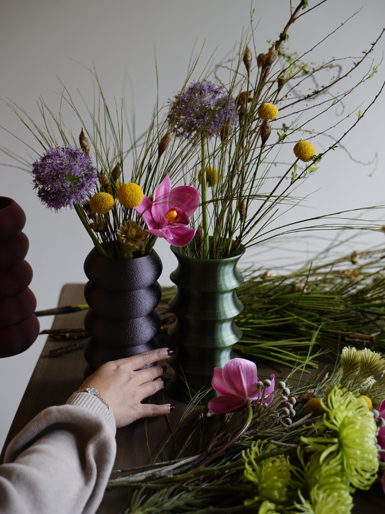 crkr • nestled vases // verdant