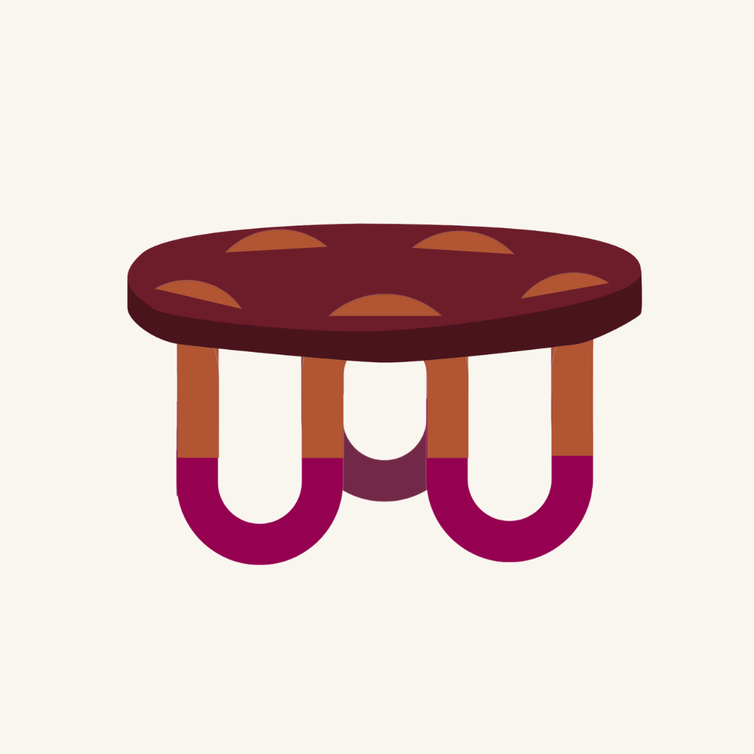 WIGGLY table // mix & match
