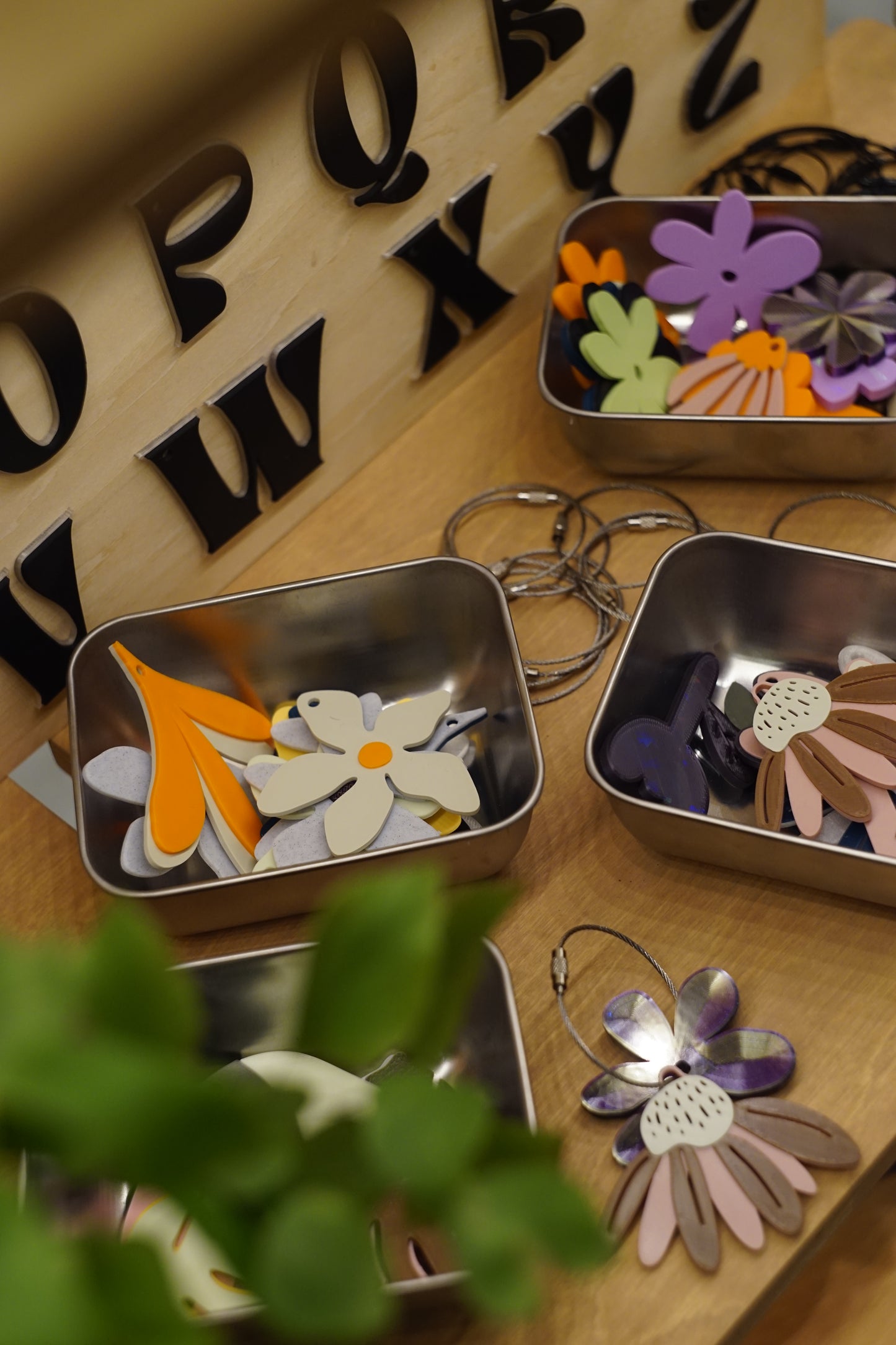 Botanical Keychains