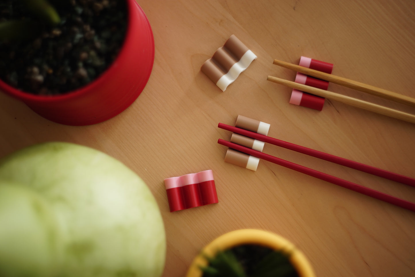 Chopstick holders pair (limited edition)