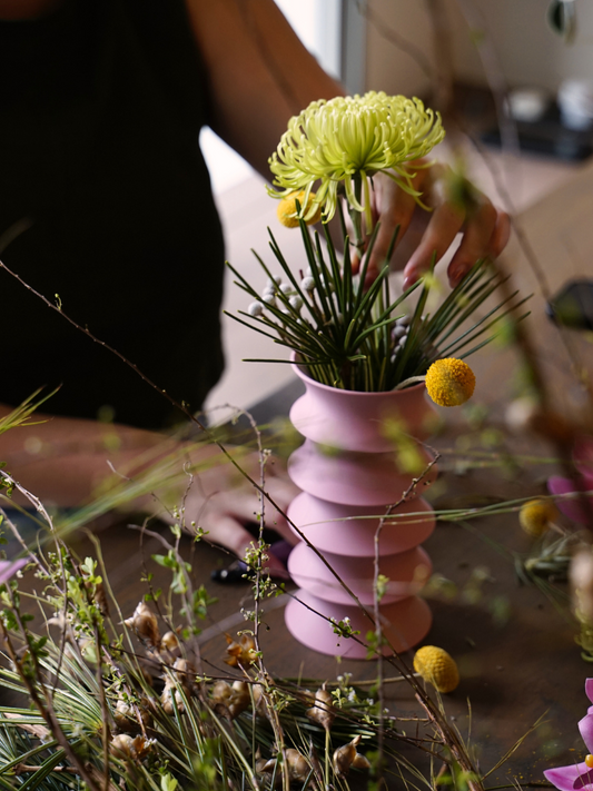 crkr • nestled vases // rosé