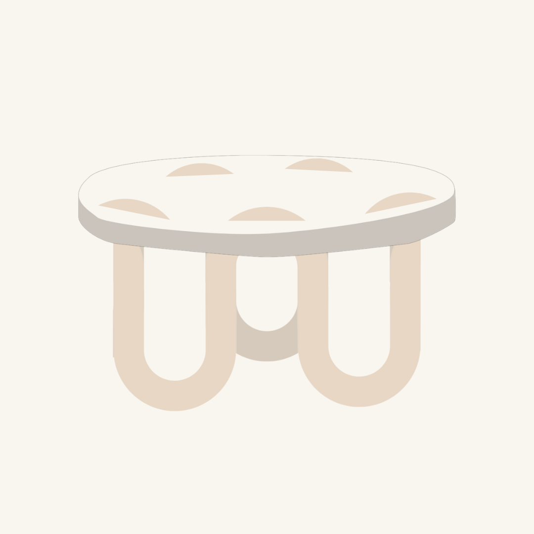 WIGGLY table // mix & match