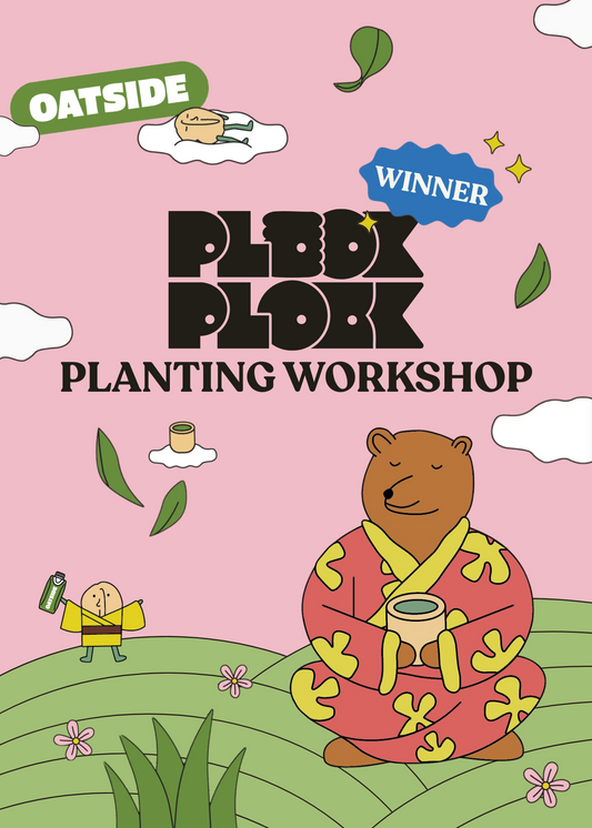 OATSIDE x PLOOK PLOOK planting workshop