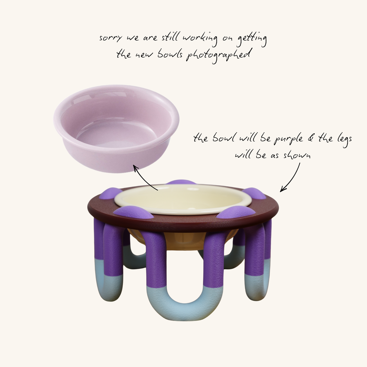 WIGGLY Pet Bowl // Mix & Match