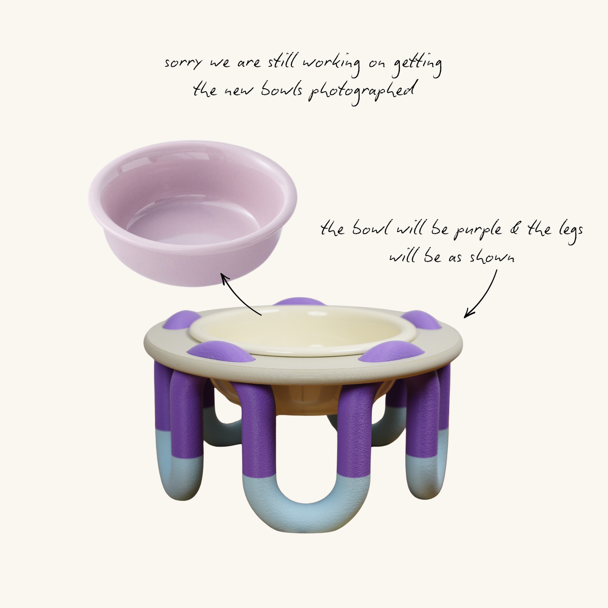 WIGGLY Pet Bowl // Mix & Match