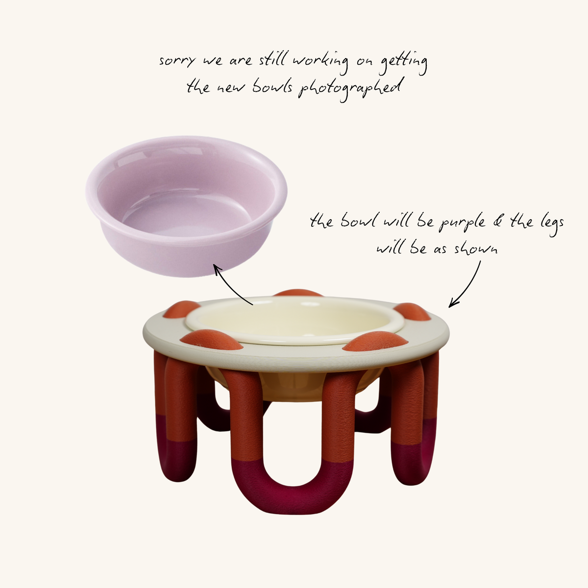 WIGGLY Pet Bowl // Mix & Match
