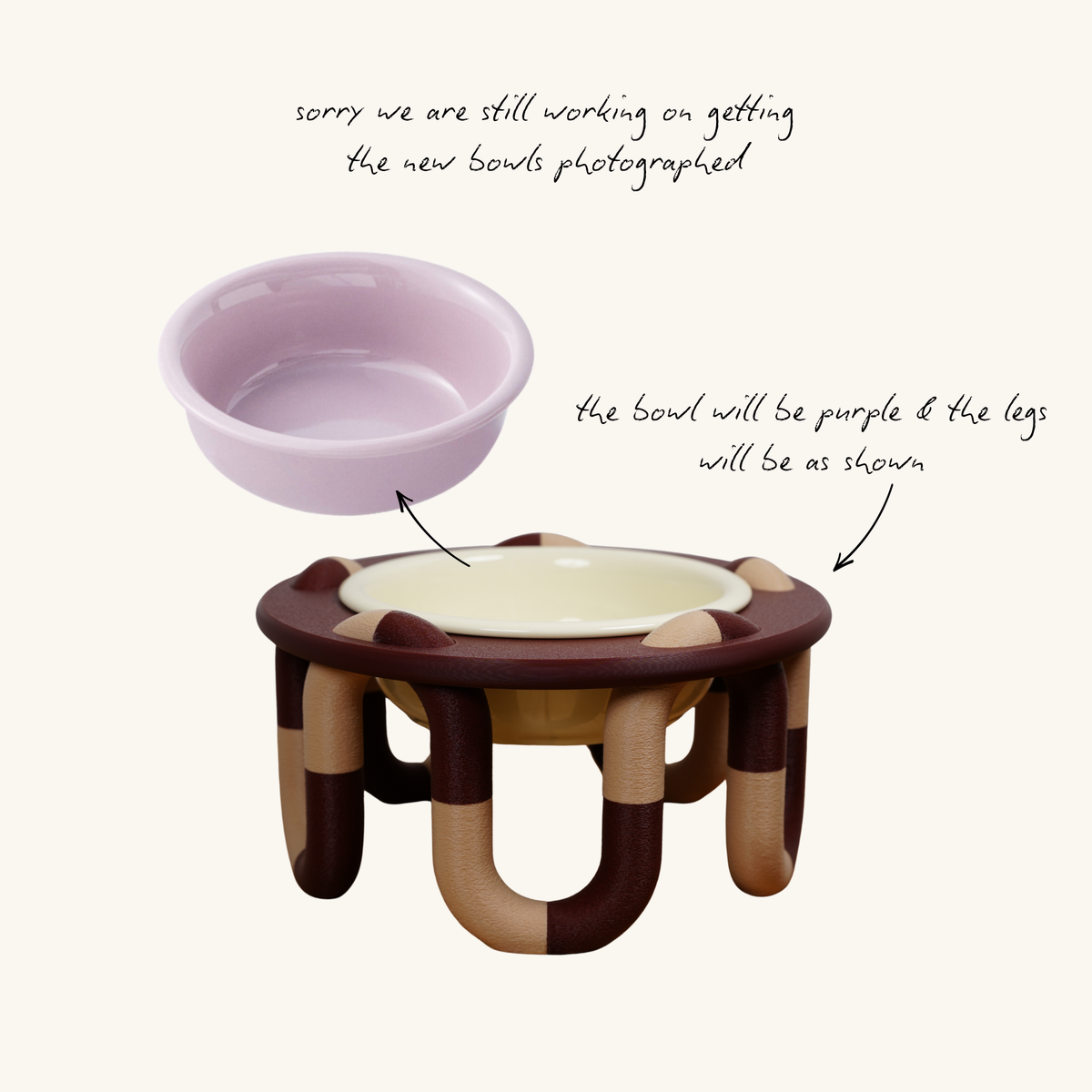 WIGGLY Pet Bowl // Mix & Match