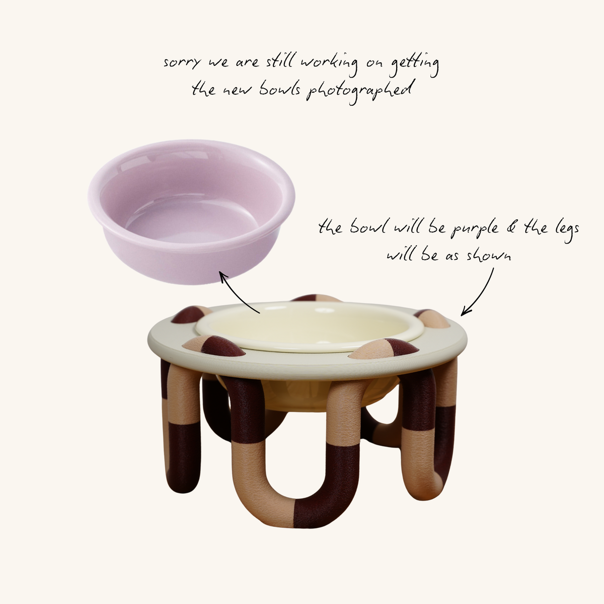 WIGGLY Pet Bowl // Mix & Match