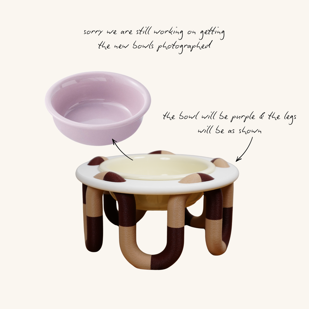WIGGLY Pet Bowl // Mix & Match