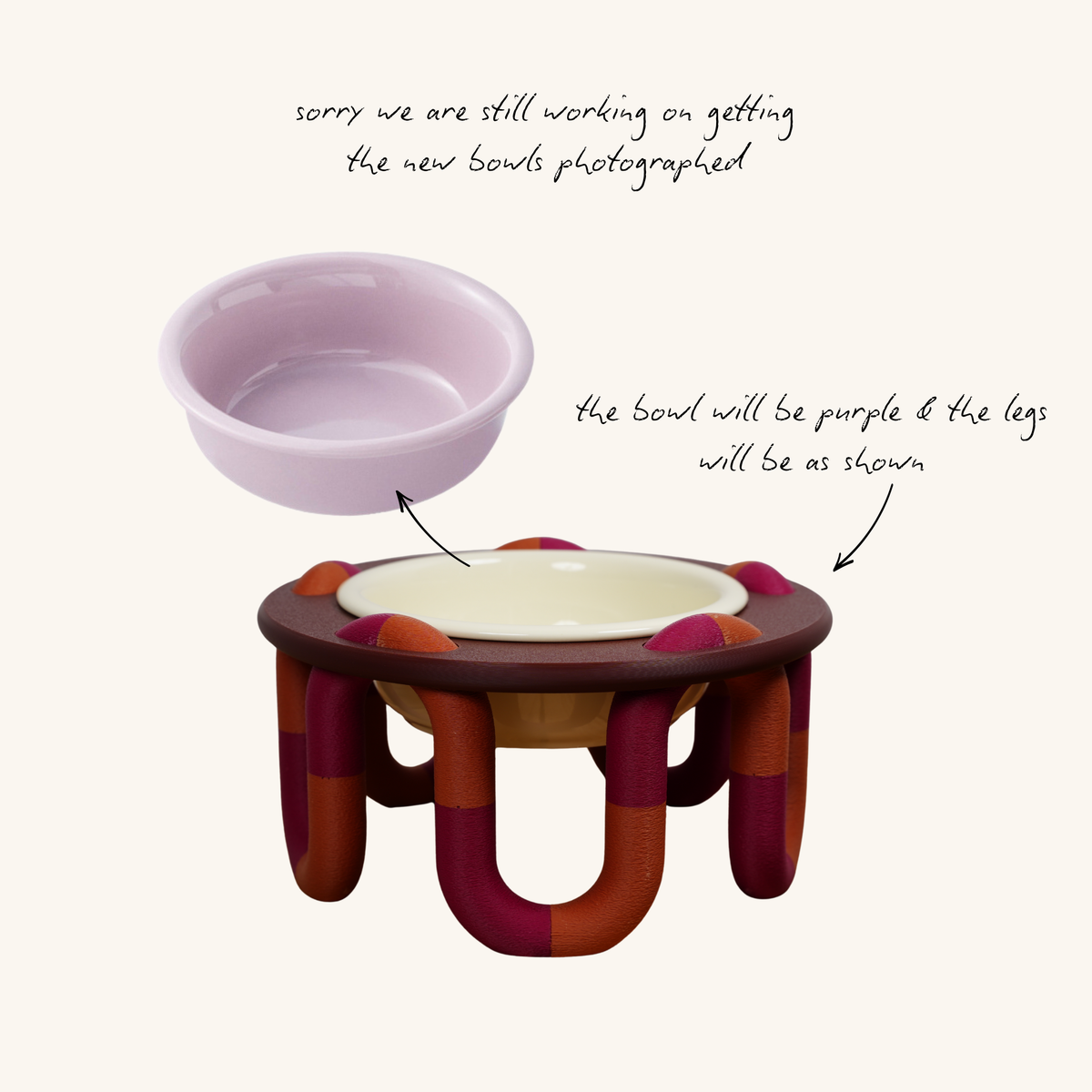 WIGGLY Pet Bowl // Mix & Match