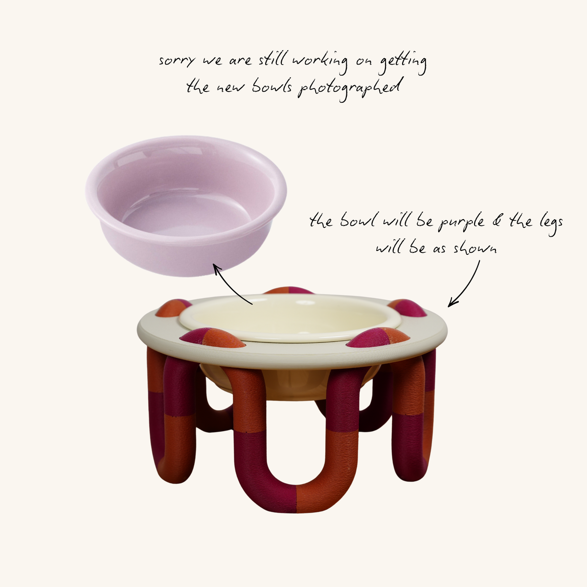 WIGGLY Pet Bowl // Mix & Match