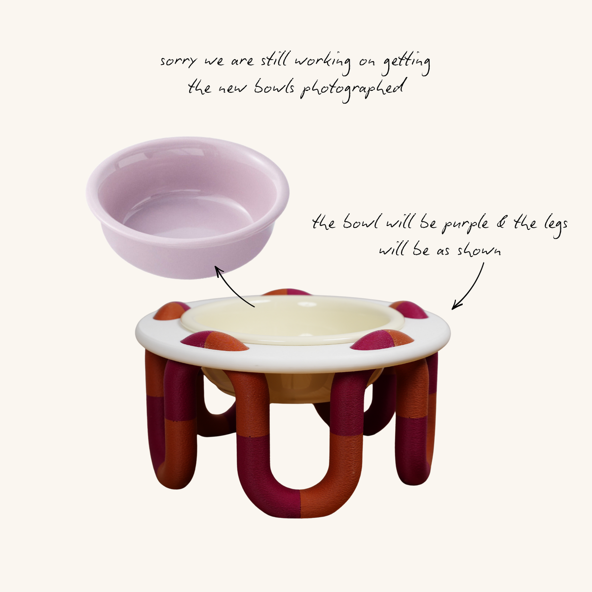 WIGGLY Pet Bowl // Mix & Match