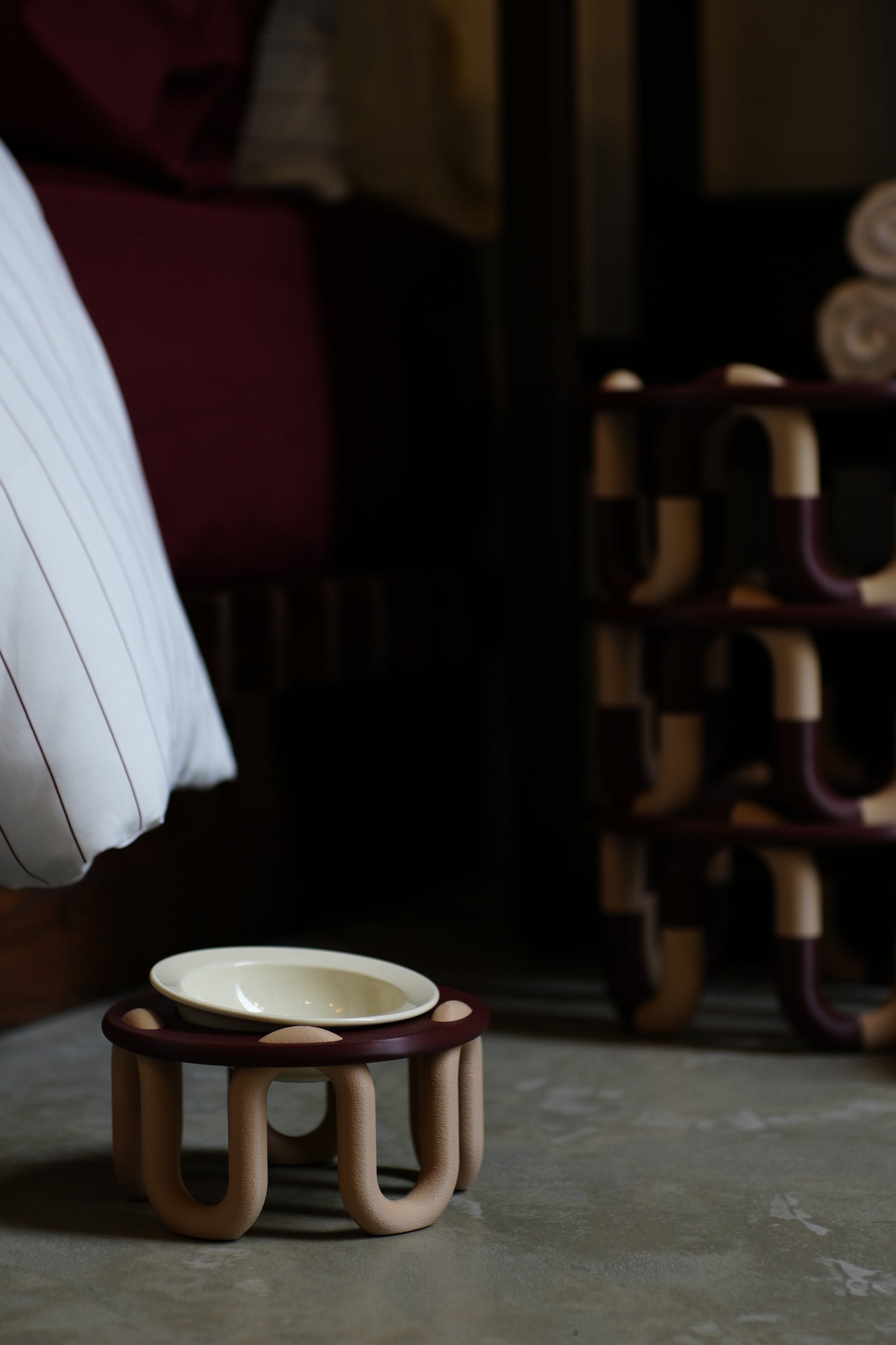 WIGGLY cat bowl // eat your peas!