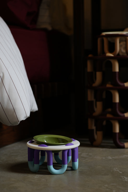 WIGGLY cat bowl // eat your peas!