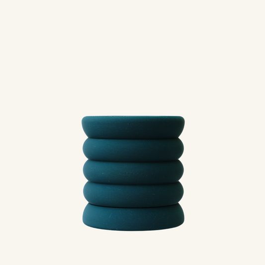 RIBBED planter • Morandi