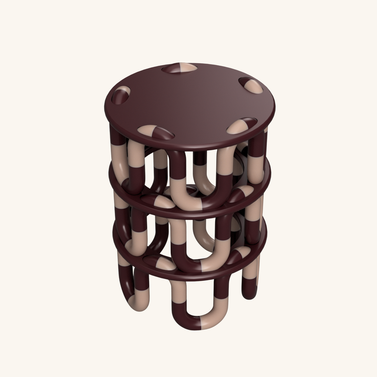 WIGGLY // biggly side table